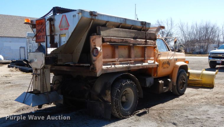 image for item DF6466 1987 Chevrolet C70  dump truck