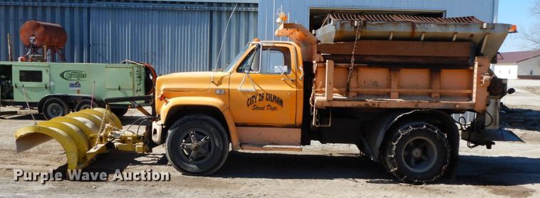 image for item DF6466 1987 Chevrolet C70  dump truck