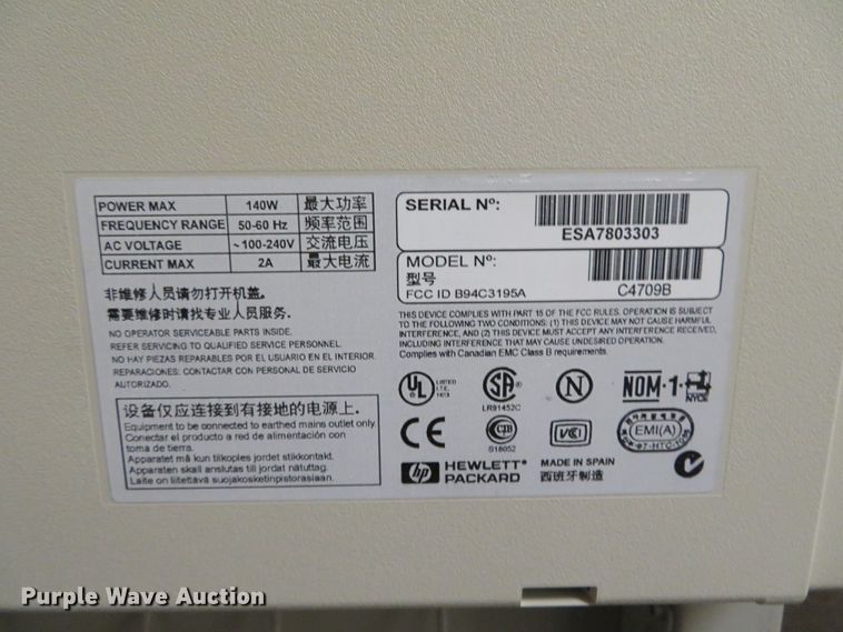 image for item DH0610 Hewlett Packard 750C  printer