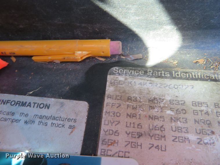 image for item DH0677 1994 Chevrolet K1500  pickup truck