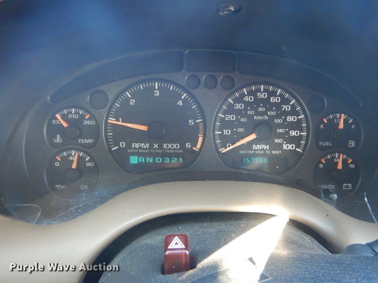 image for item DH5222 2002 Chevrolet Blazer  SUV