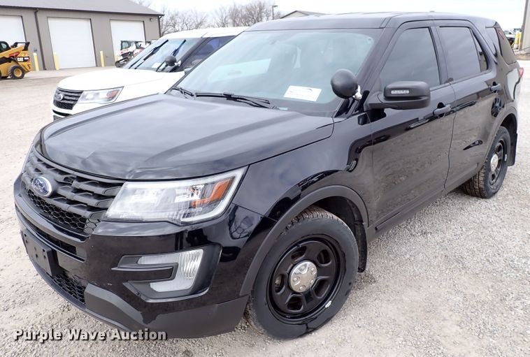 image for item DJ0083 2017 Ford Explorer Police  SUV