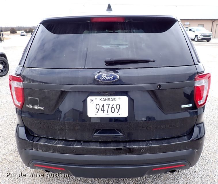 image for item DJ0083 2017 Ford Explorer Police  SUV