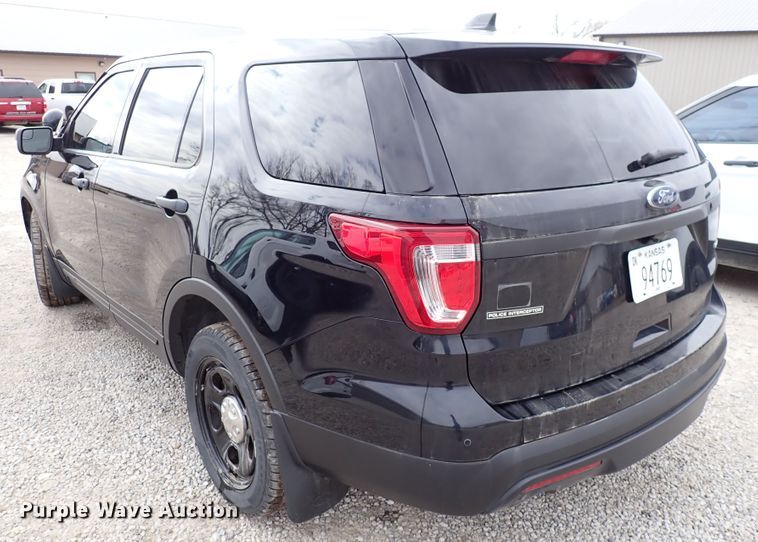 image for item DJ0083 2017 Ford Explorer Police  SUV