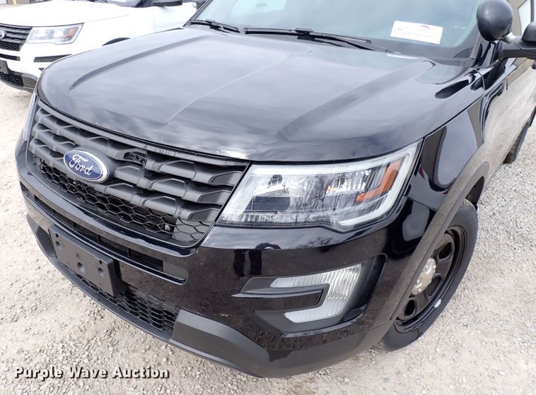 image for item DJ0083 2017 Ford Explorer Police  SUV