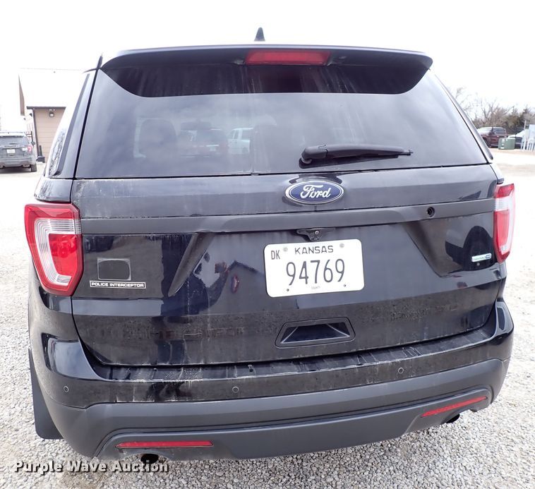 image for item DJ0083 2017 Ford Explorer Police  SUV