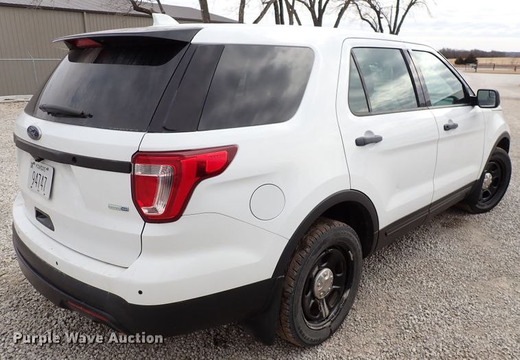 image for item DJ0084 2016 Ford Explorer Police  SUV