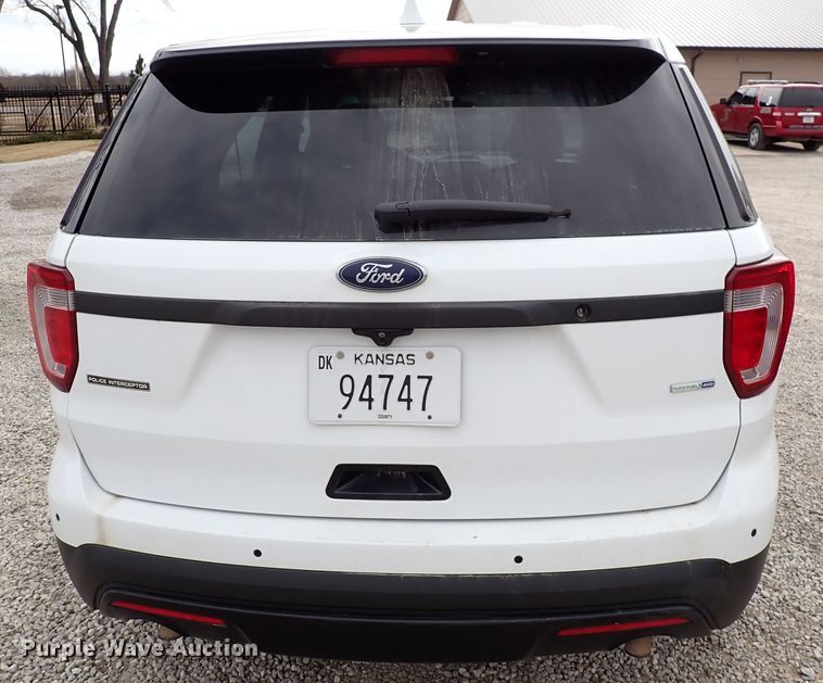 image for item DJ0084 2016 Ford Explorer Police  SUV
