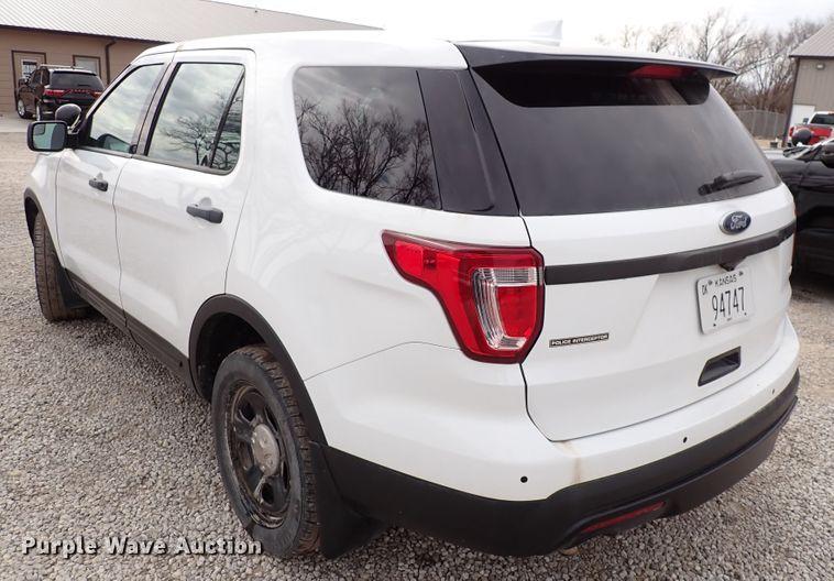 image for item DJ0084 2016 Ford Explorer Police  SUV