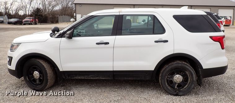 image for item DJ0084 2016 Ford Explorer Police  SUV