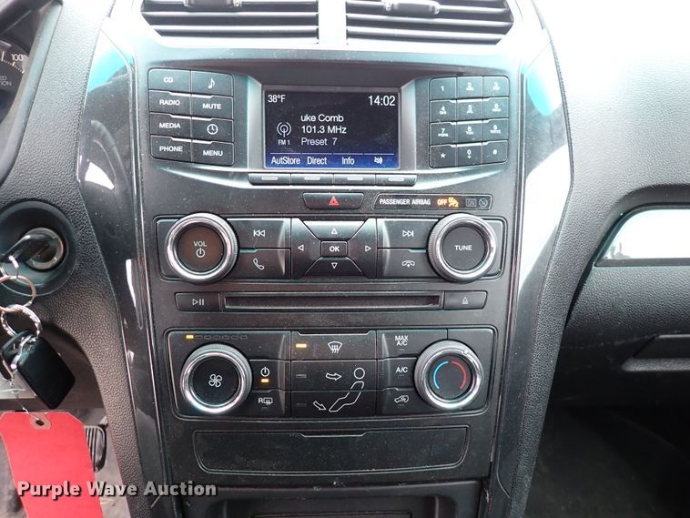 image for item DJ0084 2016 Ford Explorer Police  SUV