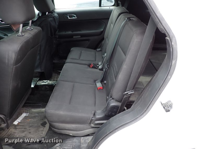 image for item DJ0084 2016 Ford Explorer Police  SUV