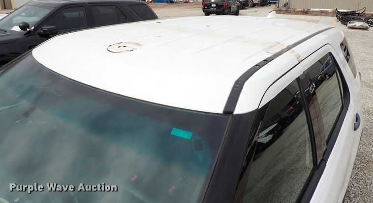 image for item DJ0084 2016 Ford Explorer Police  SUV