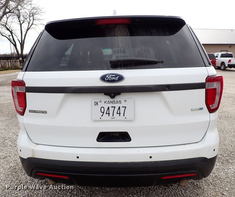 image for item DJ0084 2016 Ford Explorer Police  SUV