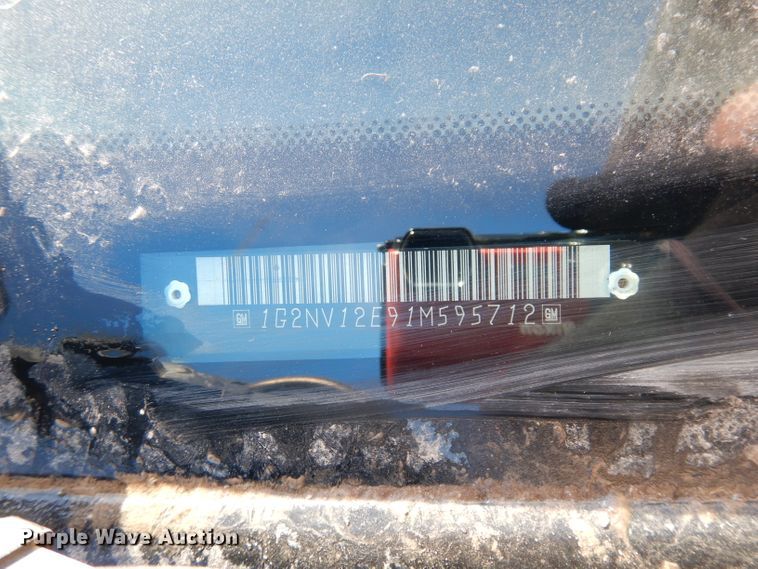 image for item DJ2847 2001 Pontiac Grand Am GT