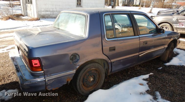 image for item DJ2849 1992 Dodge Spirit