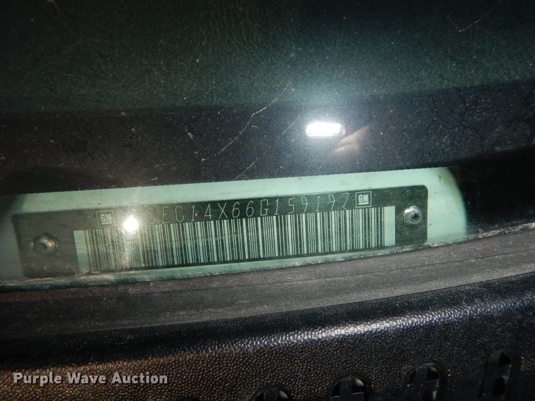 image for item DJ2869 2006 Chevrolet Silverado 1500  pickup truck