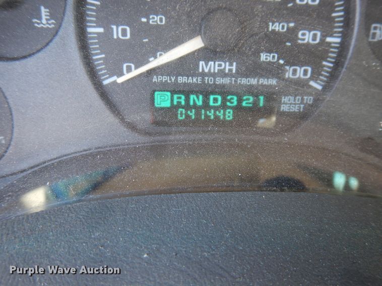 image for item DJ2871 2001 Chevrolet S10  Ext. Cab pickup truck