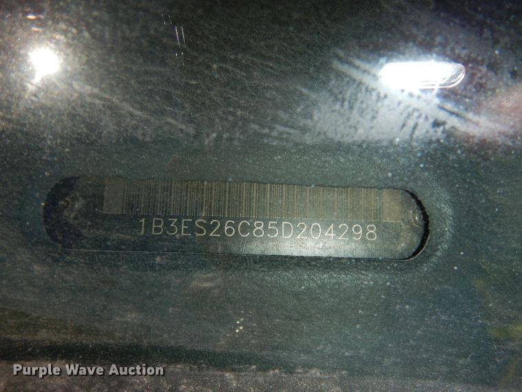 image for item DJ2874 2005 Dodge Neon