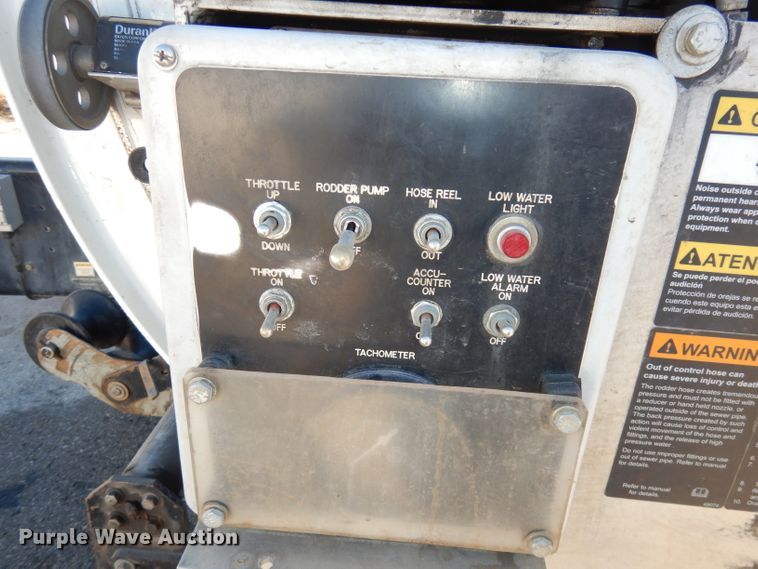 image for item DJ2906 2007 International 7400  sewer jetter truck