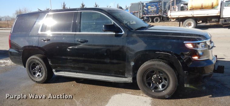 image for item DJ2910 2015 Chevrolet Tahoe Police  SUV