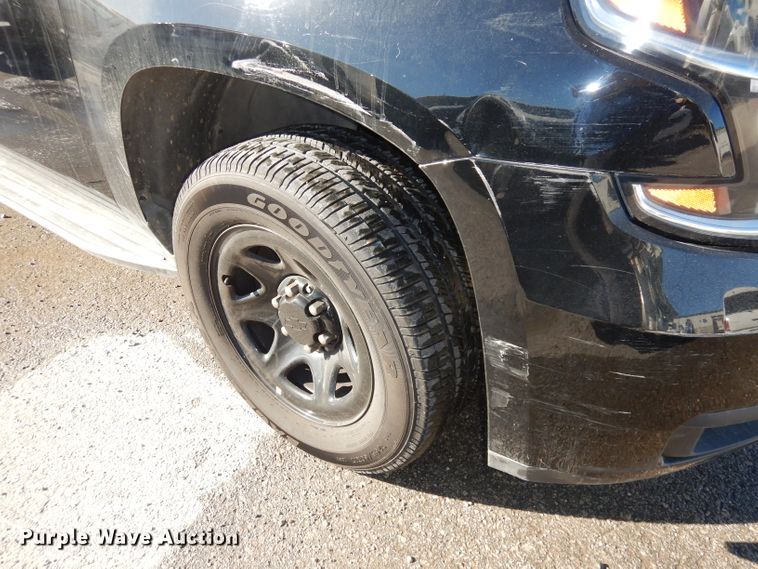 image for item DJ2910 2015 Chevrolet Tahoe Police  SUV