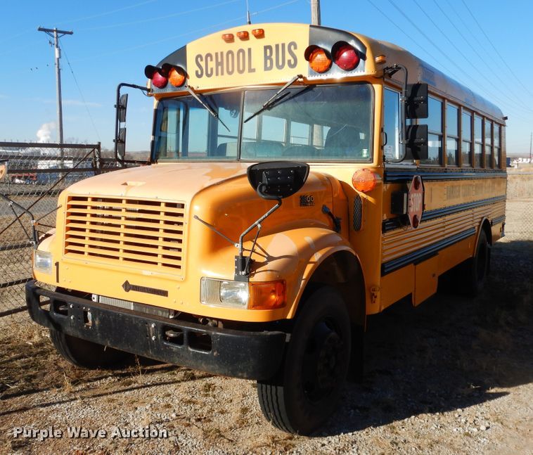 image for item DJ4962 1999 International 3800  school bus