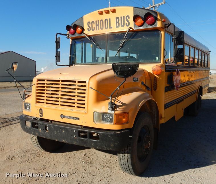 image for item DJ4963 1997 International 3800  school bus