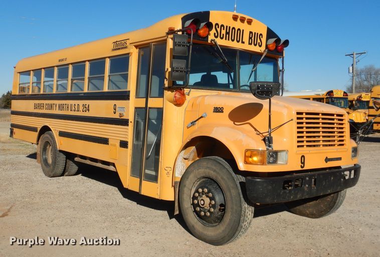image for item DJ4963 1997 International 3800  school bus