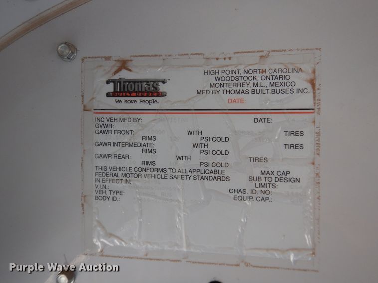 image for item DJ4964 1996 International 3800  school bus