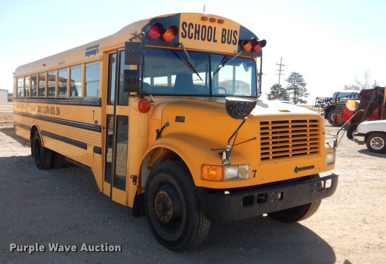 image for item DJ4966 1995 International 3800  school bus