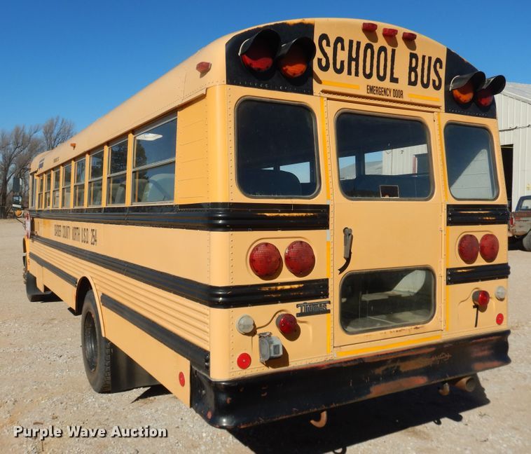 image for item DJ4966 1995 International 3800  school bus