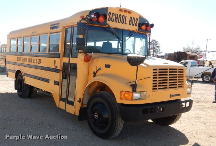 image for item DJ4967 1995 International 3800  school bus