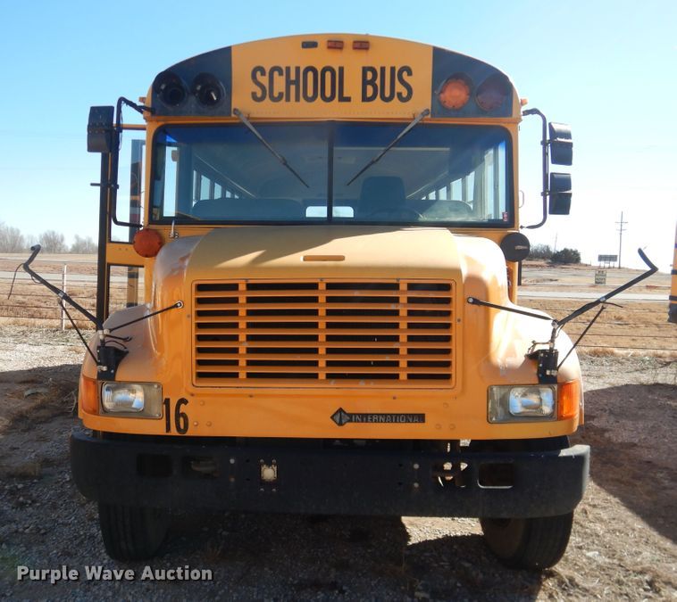 image for item DJ4968 1996 International 3800  school bus