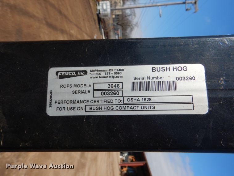 image for item DJ8682 Bush Hog PZ2561  lawn mower