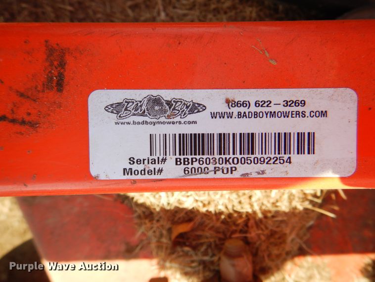 image for item DJ8683 Bad Boy 6000PUP  lawn mower