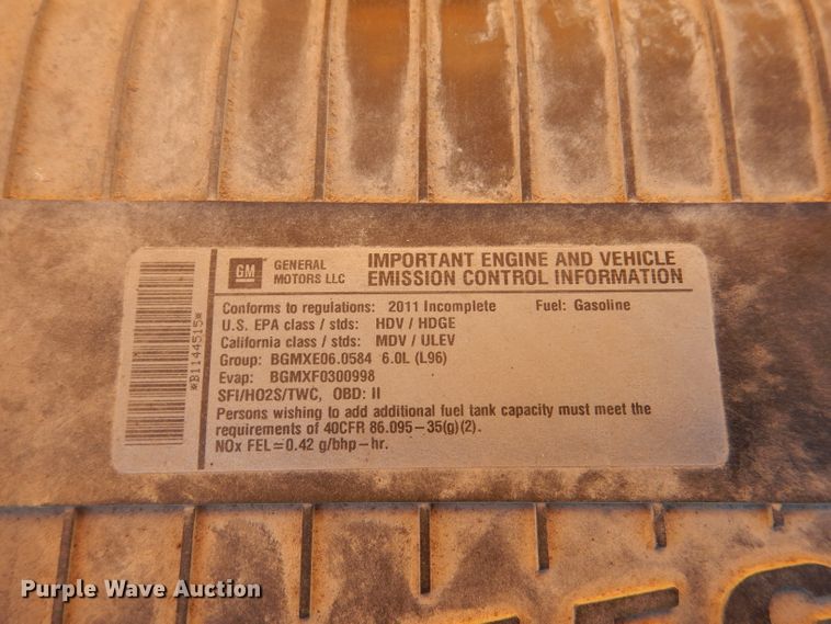 image for item DL2145 2011 Chevrolet Express G3500  school bus