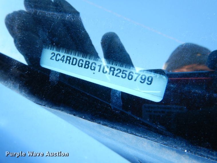 image for item DL2148 2012 Dodge Grand Caravan  van