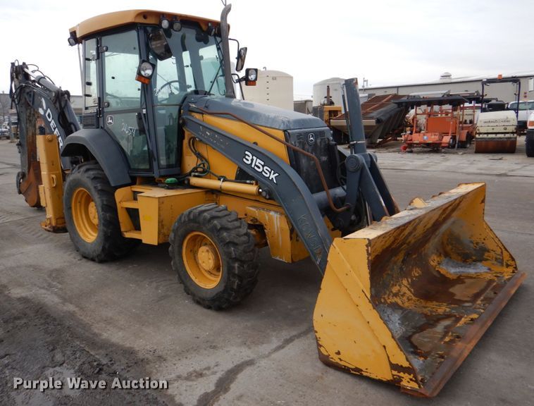image for item DN6124 2014 John Deere 315SK  backhoe