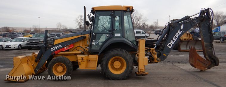 image for item DN6124 2014 John Deere 315SK  backhoe