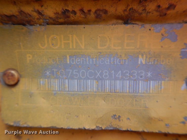 image for item DN6127 1995 John Deere 750C  dozer