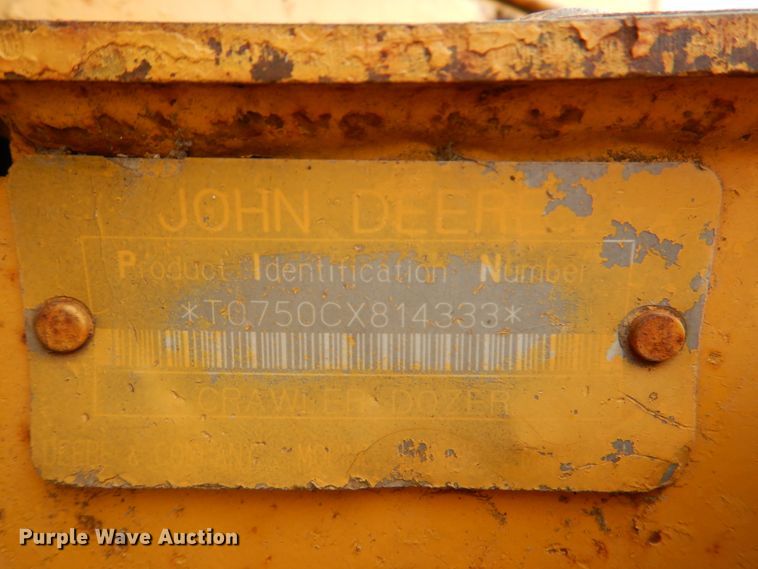 image for item DN6127 1995 John Deere 750C  dozer