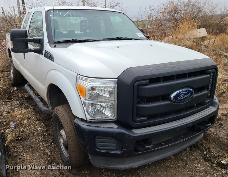 image for item DN6135 2014 Ford F350 Super Duty  SuperCab pickup truck