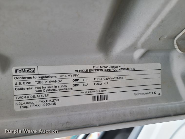 image for item DN6135 2014 Ford F350 Super Duty  SuperCab pickup truck