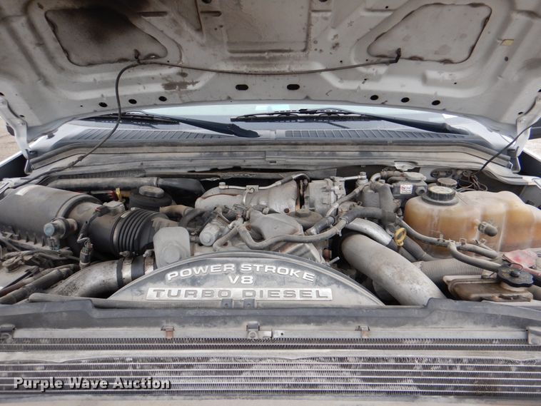 image for item DN6141 2008 Ford F350 Super Duty  SuperCab utility bed pickup truck