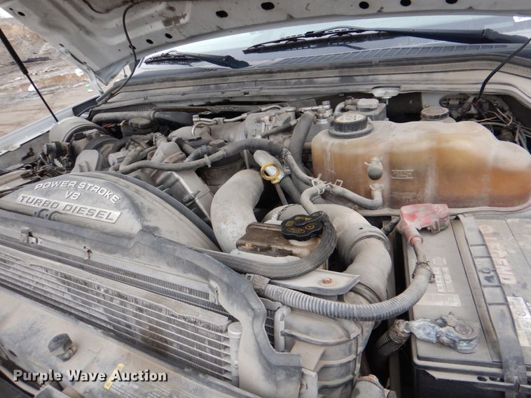 image for item DN6141 2008 Ford F350 Super Duty  SuperCab utility bed pickup truck