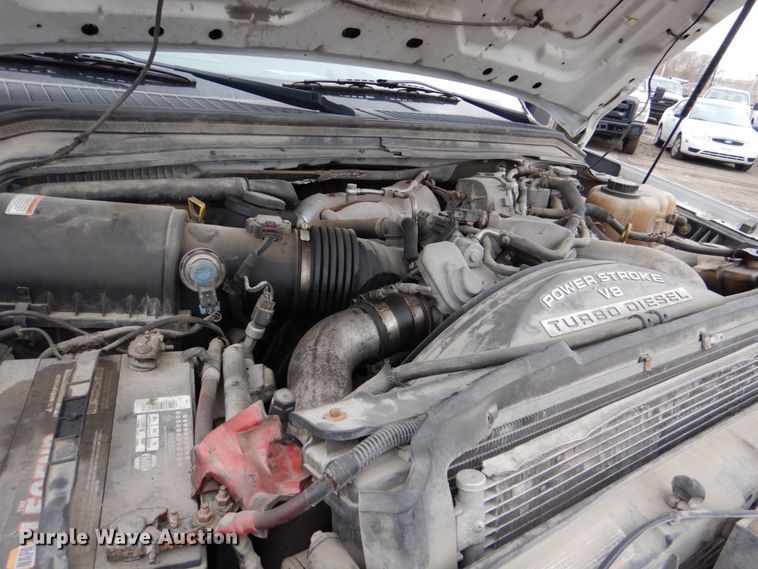 image for item DN6141 2008 Ford F350 Super Duty  SuperCab utility bed pickup truck