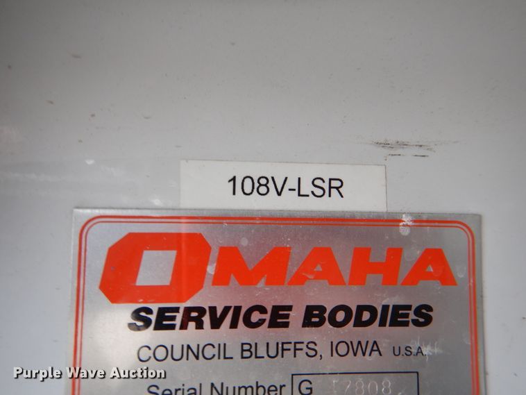 image for item DN6141 2008 Ford F350 Super Duty  SuperCab utility bed pickup truck