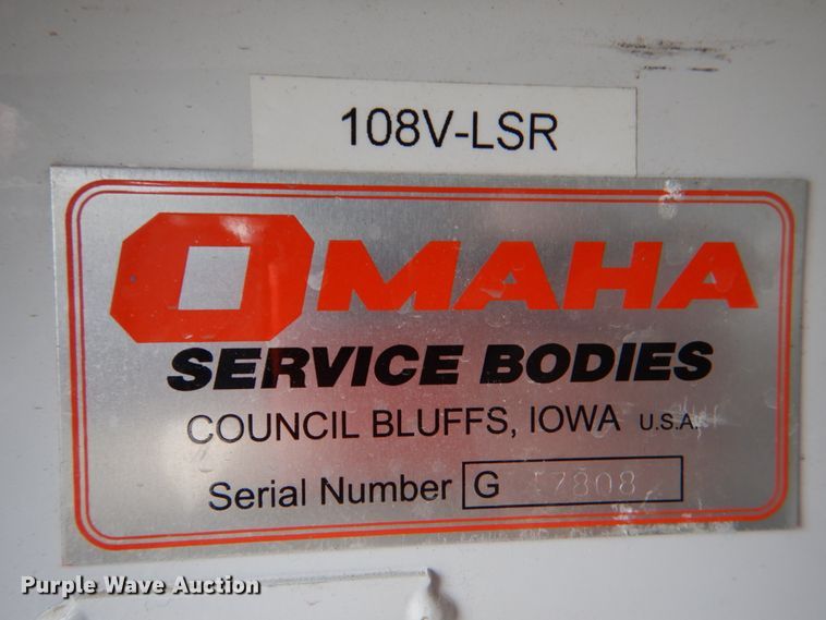 image for item DN6141 2008 Ford F350 Super Duty  SuperCab utility bed pickup truck