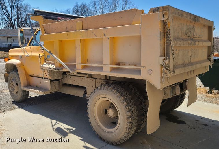 image for item DN6159 1987 Chevrolet C60  dump truck